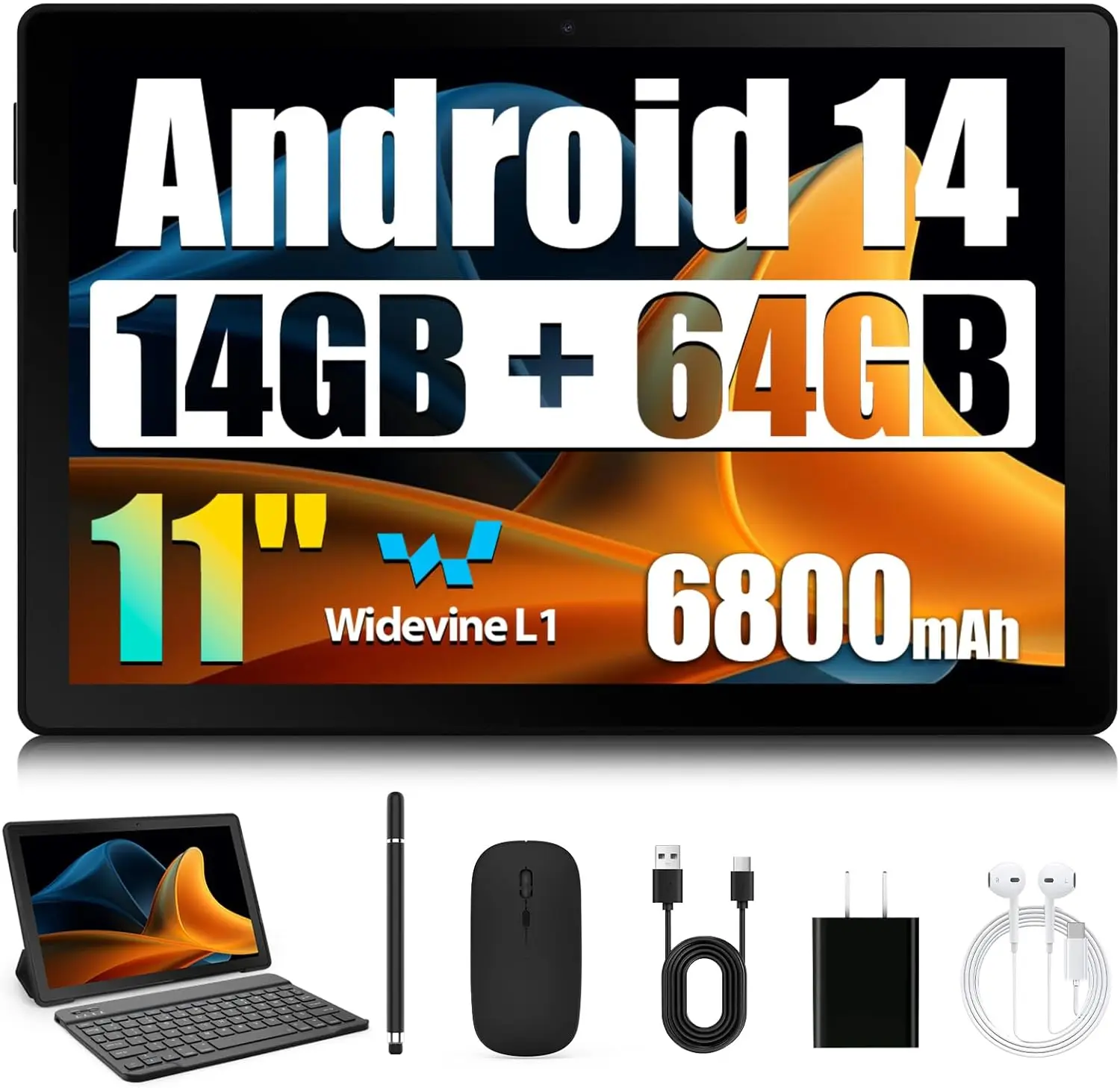 Khadas Vim4 8Gb - URAO 11 Inç Tablet Android 14