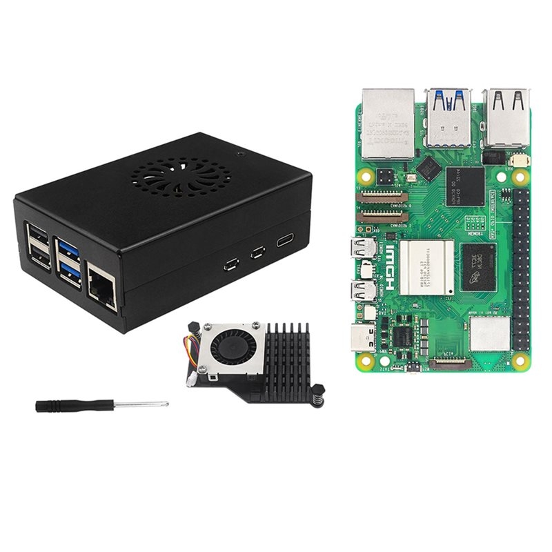 T23C, Raspberry Pi 5 için Iras - Raspberry Pi 5 8Gb Kit incelemesi ve fiyatı
