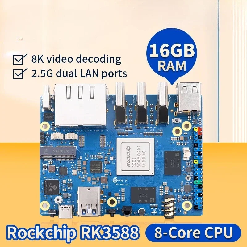 16G R-AM Tek Kartlı Bilgisayar - Orange Pi 5 Plus 16Gb incelemesi ve fiyatı